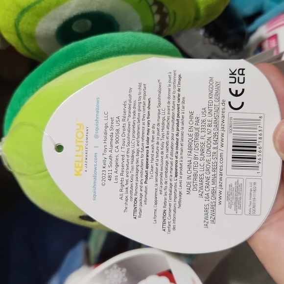 Squishmallow Henry Turtle Keychain New - Picture 5 of 5